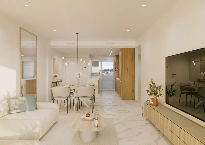Apartamento en Punta Prima con Piscina y Terraza - Cerca del Mar