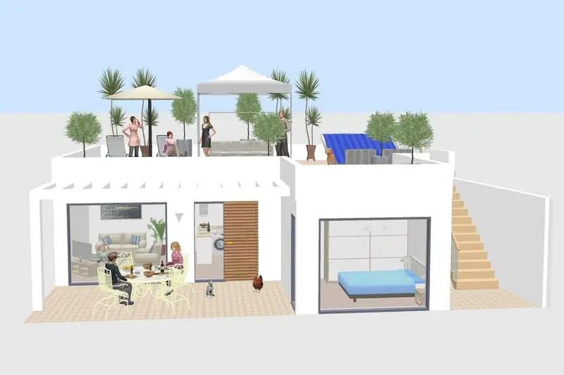 Chalet en venta en El Margen, Oria, Almería