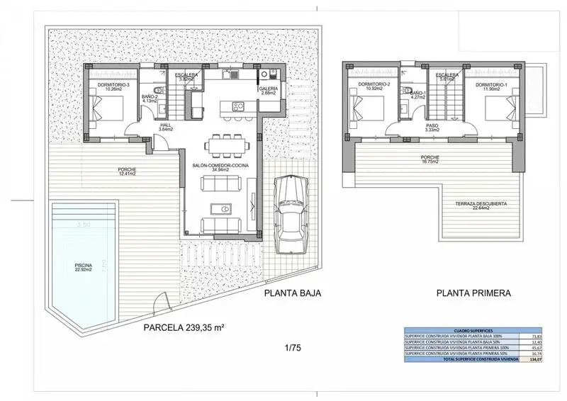 Villa Moderna 3 Dormitorios Benijófar Costa Blanca