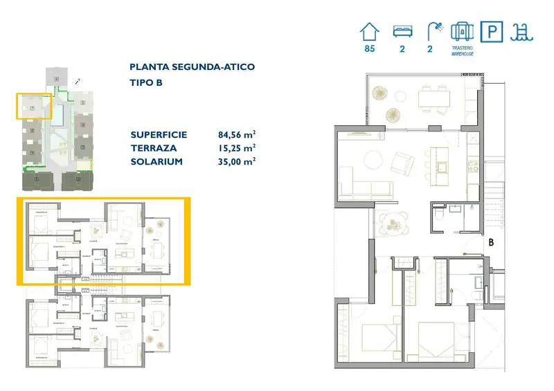 Apartamento 2 Dormitorios San Pedro del Pinatar