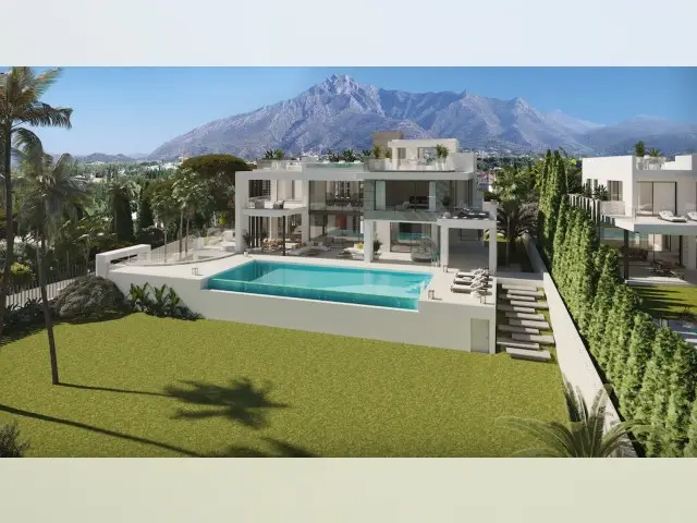 Terreno Milla de Oro Marbella 1850m2 Edificable Vistas al Mar