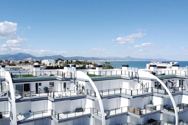 Atico de Lujo en Denia con Vistas al Mar 3 Dormitorios 2 Baños