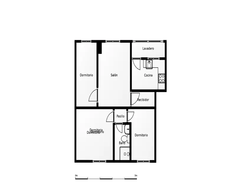 Piso en Venta Sabadell 3 Habitaciones 58m2