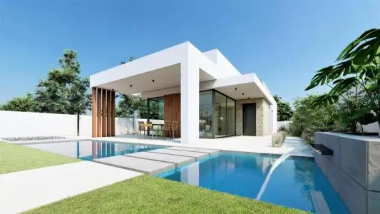 Villas de Obra Nueva en San Fulgencio cerca de la Playa