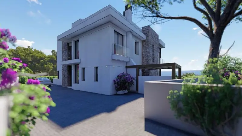Villa de Lujo en Calalga Calpe 5 Dormitorios Piscina Infinita