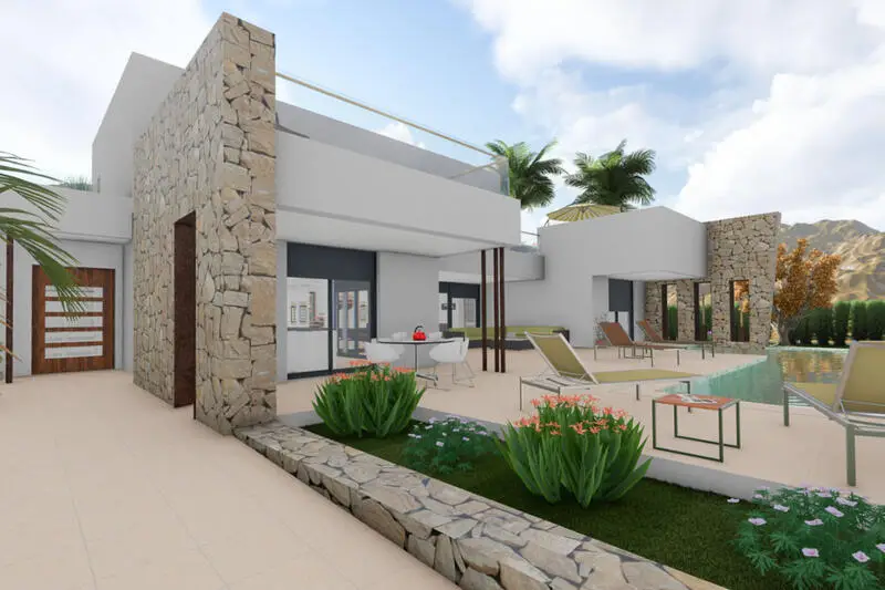 Villa 3 Dormitorios Moraira Piscina Nueva Construccion