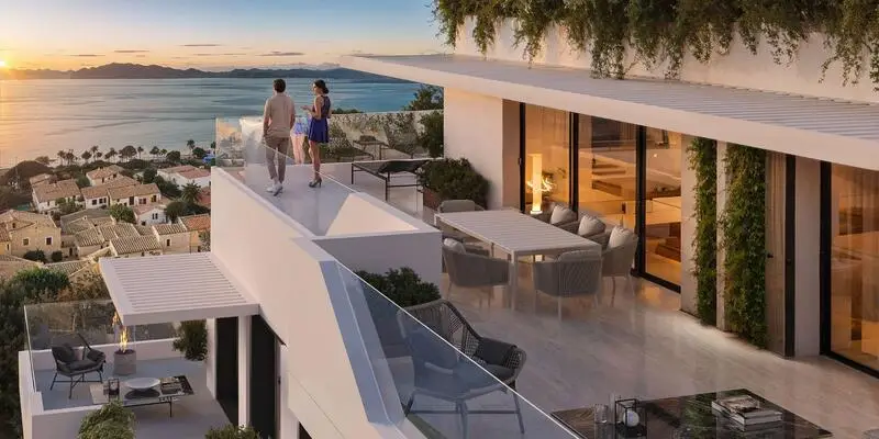 Apartamento en venta en Mijas Costa con vistas al mar