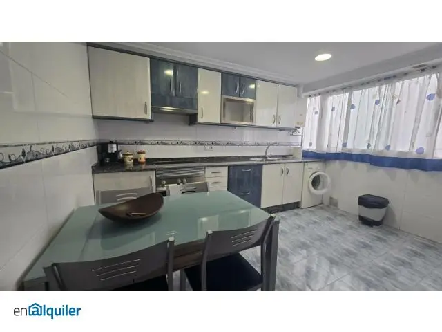 Alquiler piso 3 habitaciones Algirós 2 baños