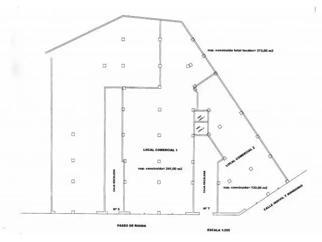 Venta Local Comercial Paseo Ronda 373m2