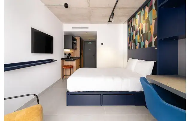 Estudio para Estudiantes en Barcelona 22m²