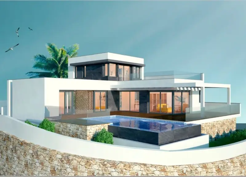 Villa en Benimeit Moraira con Calefaccion