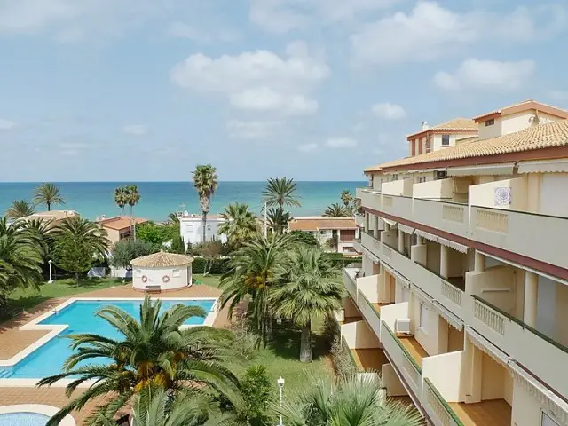 Atico 2 Dormitorios Denia Vistas al Mar Piscina Jardin