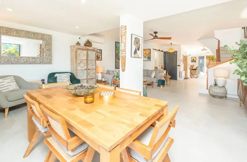 Adosado en Cala Mayor con Jardin y Terraza