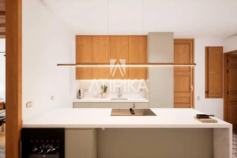 Apartamento en venta Barcelona: Elegante piso reformado en L'Antiga Esquerra de l'Eixample