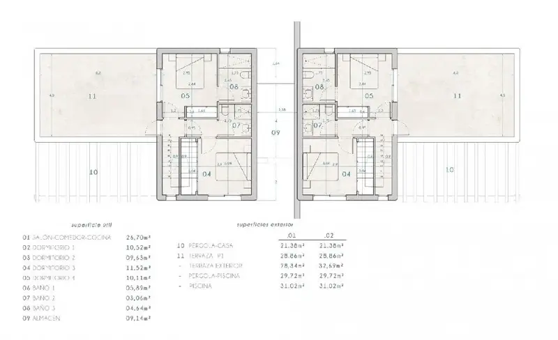 Villa en Venta 4 Dormitorios Pinar del Abogat Moraira