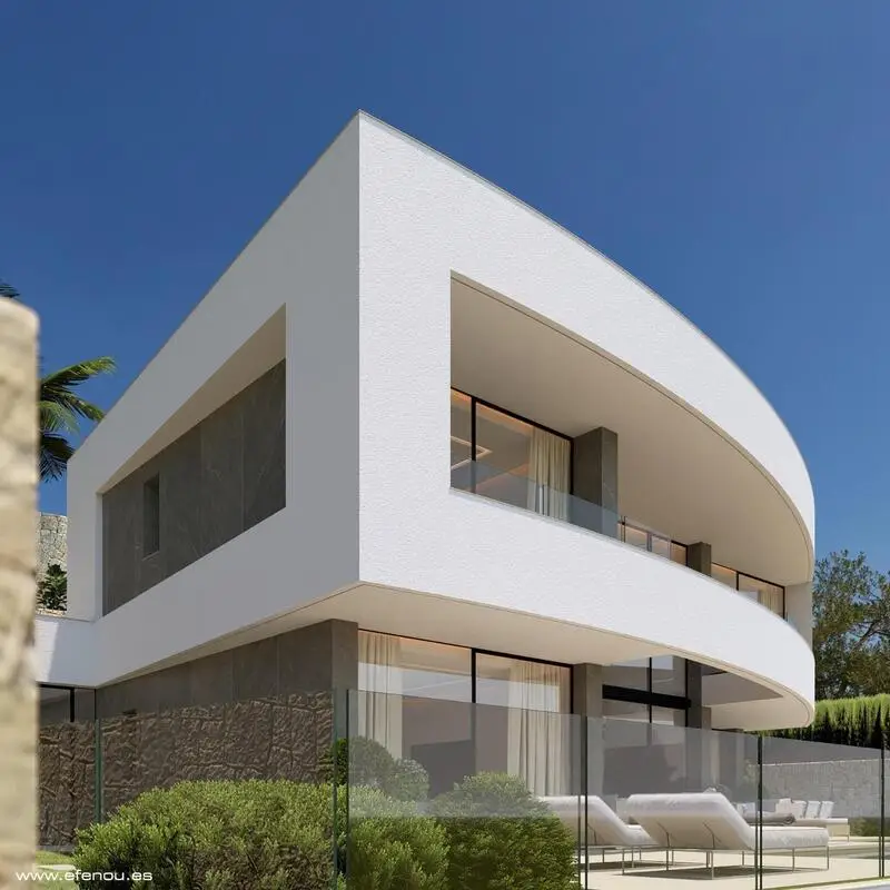 Villa de Lujo con Vistas al Mar en Calpe 4 Dormitorios