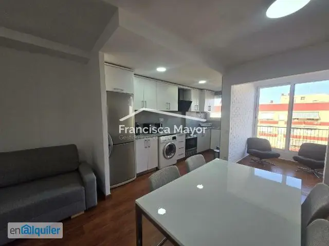 Increible Apartamento en Campanar 65m2 1 Dormitorio Amueblado