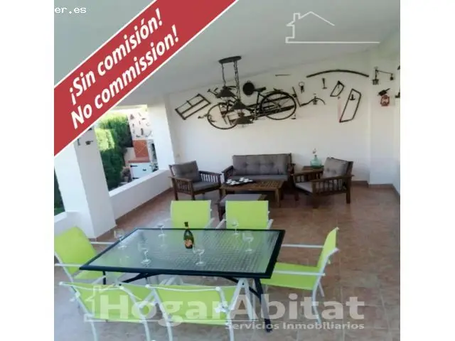 Chalet con Piscina Garaje y Terraza en Peñiscola
