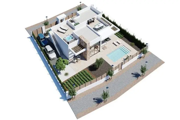 Villa en Venta Hacienda del Alamo 3 Dormitorios Piscina Privada