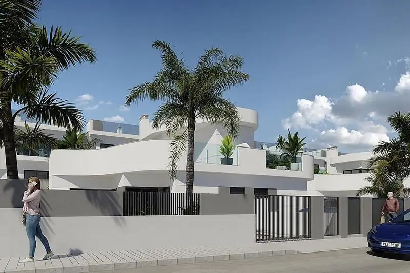 Adosado 3 Dormitorios Piscina Privada Torrevieja Los Balcones
