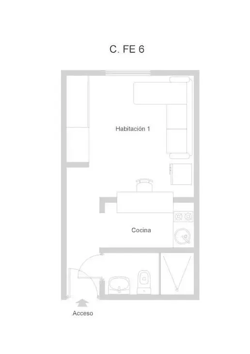 Apartamento en Alquiler Madrid Calle de la Fe 28012