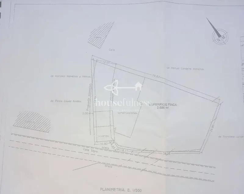 Parcela Urbanizable 34 Viviendas Ferrol