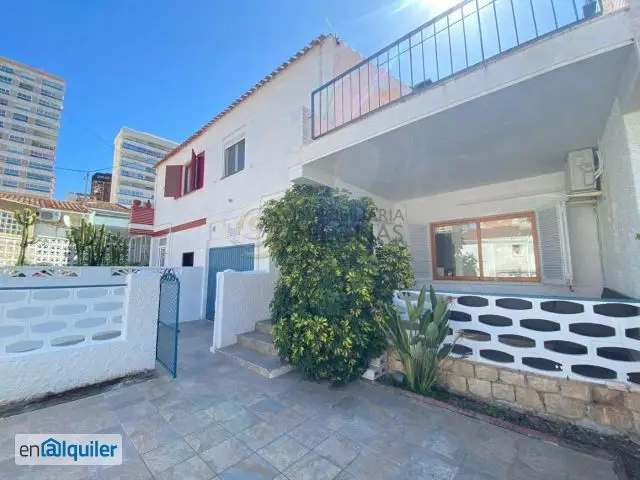 Alquiler Casa Terraza Rincón de Loix Benidorm