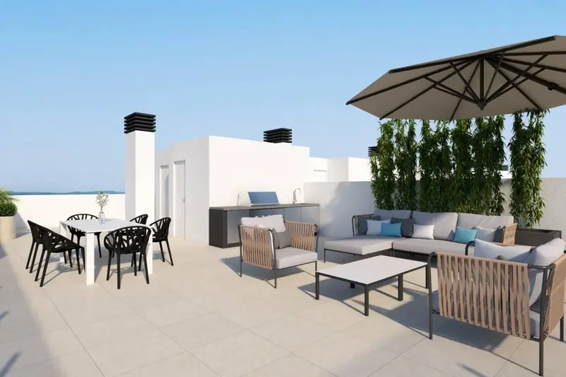Apartamento en Venta Tamarit 2 Dormitorios Piscina y Terraza