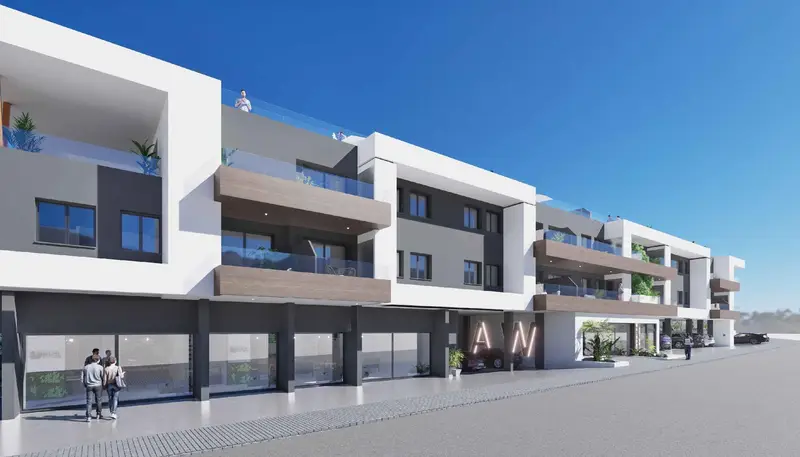 Atico Moderno con Piscina Privada en Benijofar