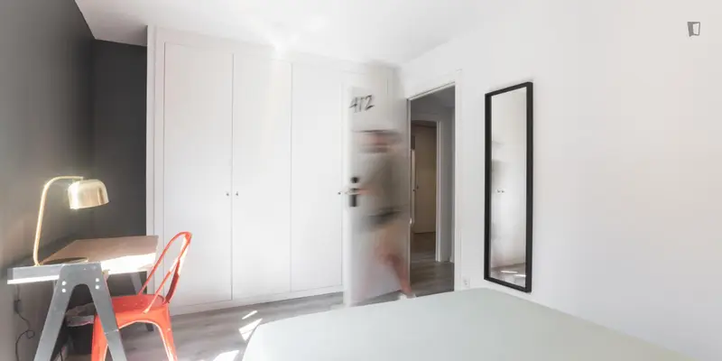 Habitacion Doble en Coliving con Gimnasio Terraza y Coworking