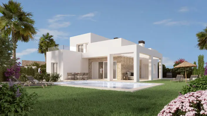 Villa 4 Dormitorios La Finca Golf Resort Piscina Privada