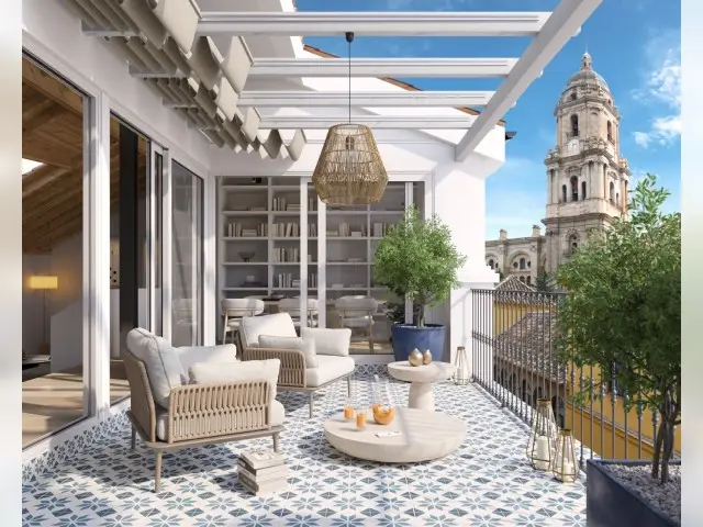 Apartamento de Lujo en Malaga Centro 2 Dormitorios 162m2