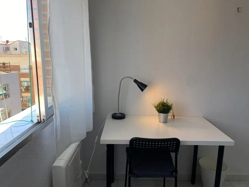 Habitacion Doble en Piso Compartido Entrevías Madrid