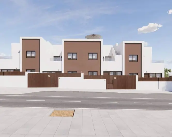 3 Dormitorios Adosados Pilar de la Horadada: Villas Nuevas Modernas