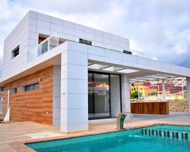 Villa Moderna de Lujo en Finestrat con Vistas al Mar