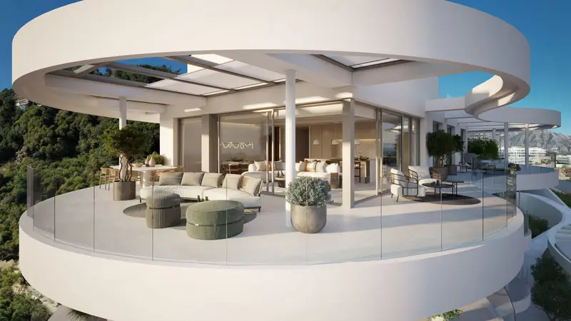 Apartamentos de Lujo en Benahavís con Vistas al Mar