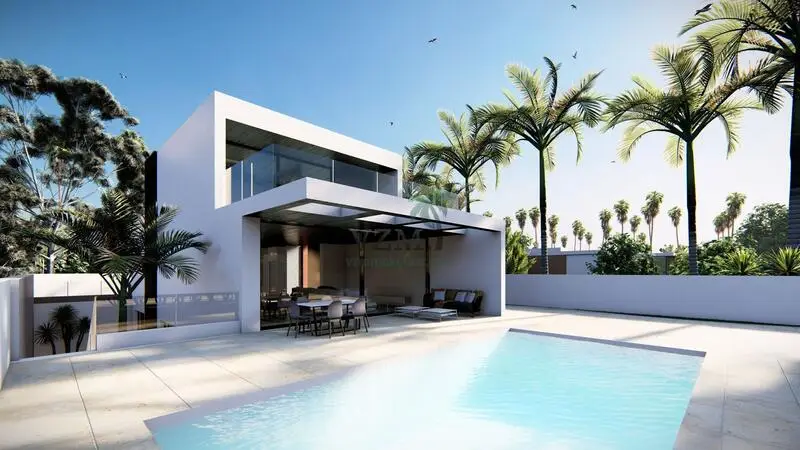 Villa de Lujo en La Zenia: 2 Villas con Piscina y Jardín