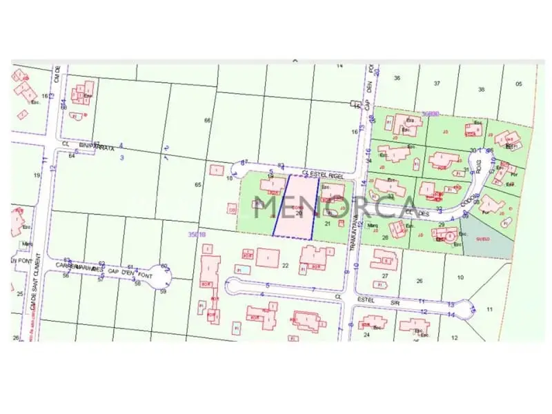 Solar/Parcela en venta en Cap d'en Font, San Luis / Sant Lluís, Menorca
