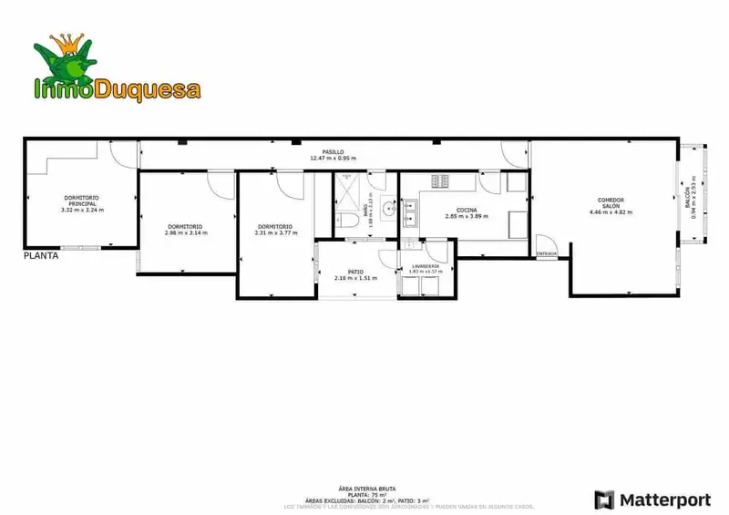 Piso en venta en Granada ciudad 3 dormitorios 1 baño reformado