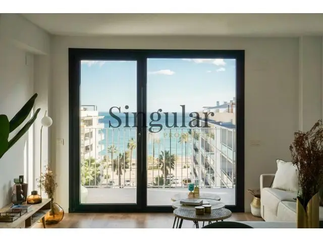 Atico Duplex en Badalona con Vistas al Mar