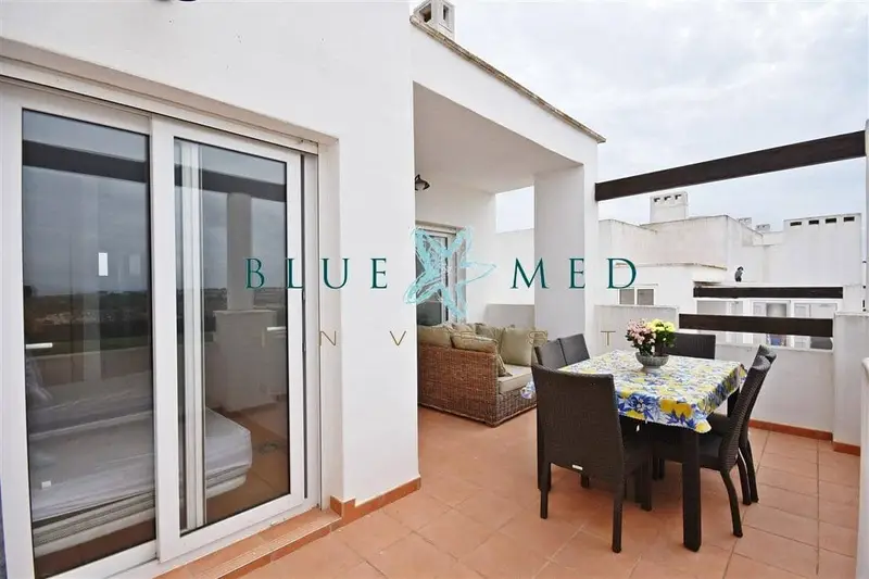 Atico en Venta Condado de Alhama Golf 2 Dormitorios Terraza Amueblado