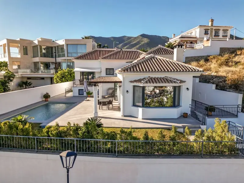 Villa en Mijas Pueblo con Vistas Panorámicas