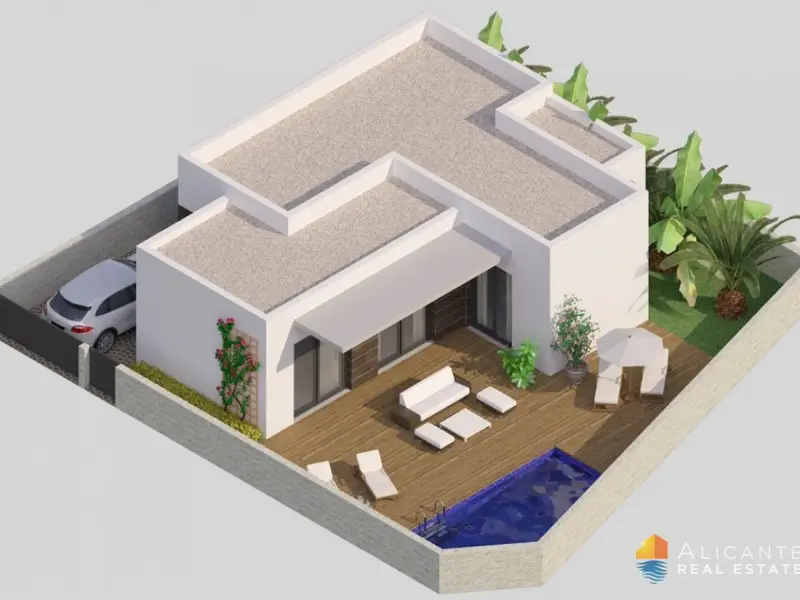 Villa Moderna con Piscina en Benijófar Costa Blanca