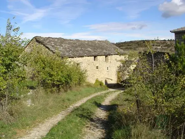 Casa tradicional en Ainsa Sobrarbe con vistas al Pirineo