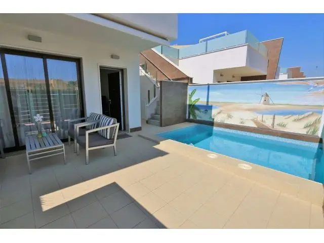 Bungalow en Alquiler San Pedro del Pinatar 3 Dormitorios Piscina Privada
