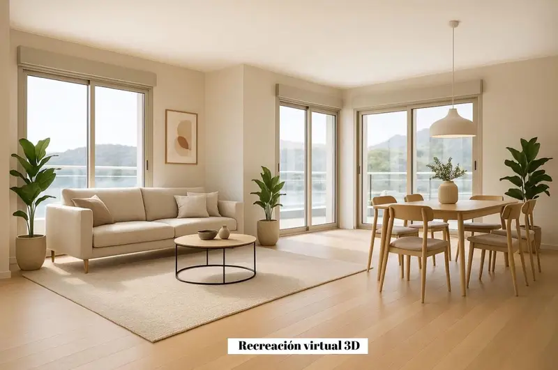 Viviendas en Venta Gandia:  2 y 3 Dormitorios, Vistas Montaña