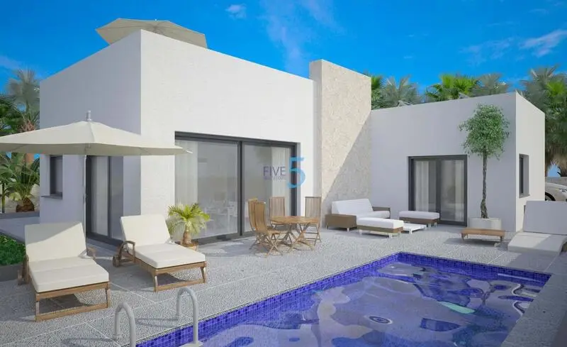 Villa Moderna en Benijofar 3 Dormitorios Piscina Privada