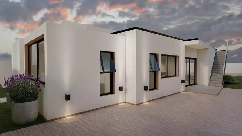 Villa de Lujo en Fortuna Murcia Estilo Ibicenco Nueva Construccion