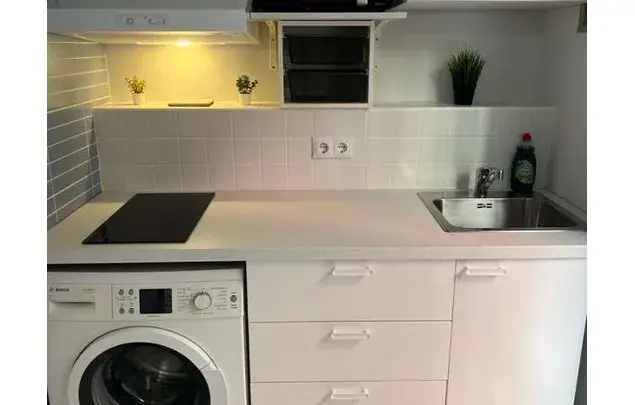 Estudio 36m2 Barcelona Amueblado con Balcon