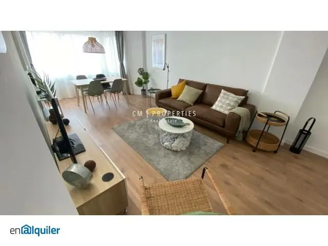 Alquiler Piso Amueblado Valencia 4 Dormitorios Terraza Reformado